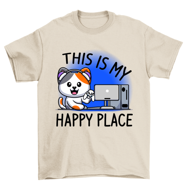 Happy Place - Shirt Unisex Online – Bild 4