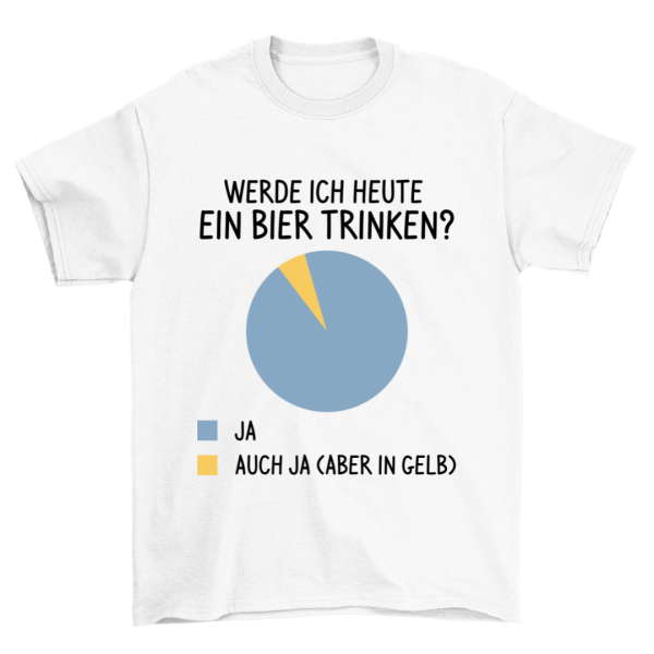 Ein Bier Trinken - Shirt Unisex Schn?ppchen – Bild 3