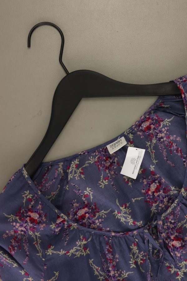 Esprit Regular Bluse Gr. 34 mit Blumenmuster 3 4 Ärmel lila aus Baumwolle Online-Schn?ppchen – Bild 3