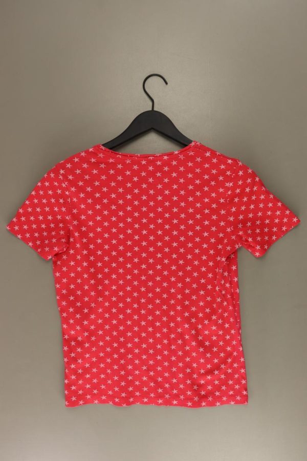 Bexleys Shirt mit Sternmuster Gr. S Kurzarm rot aus Baumwolle Im Angebot – Bild 2