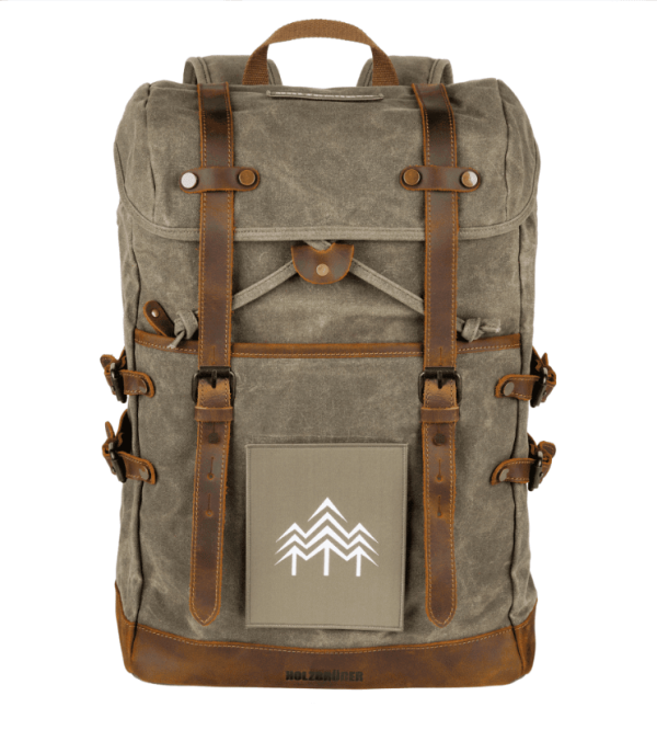 Rucksack mit Patch (🌲) Schn?ppchen – Bild 2