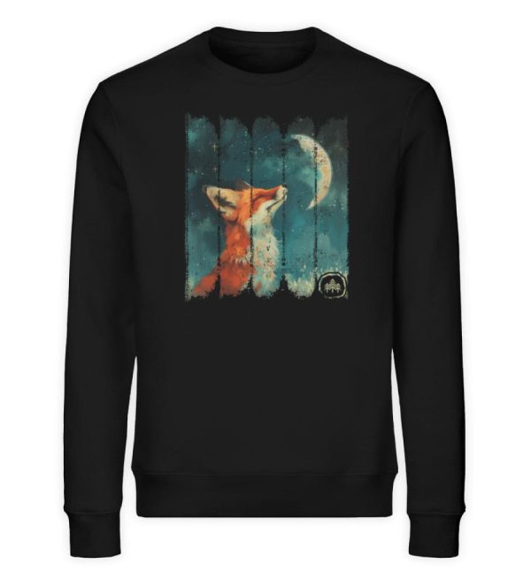 Fuchs bei Nacht - Bio Unisex Sweatshirt Online