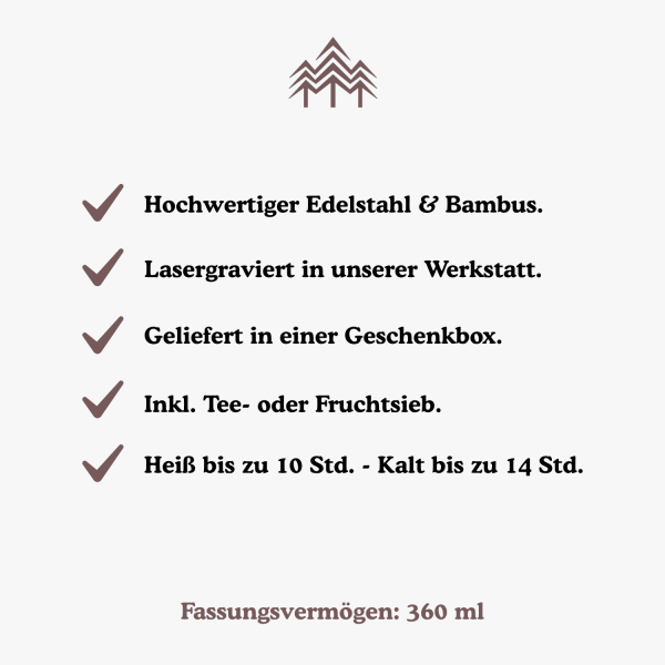 Hirsch - Thermoskanne Online – Bild 2