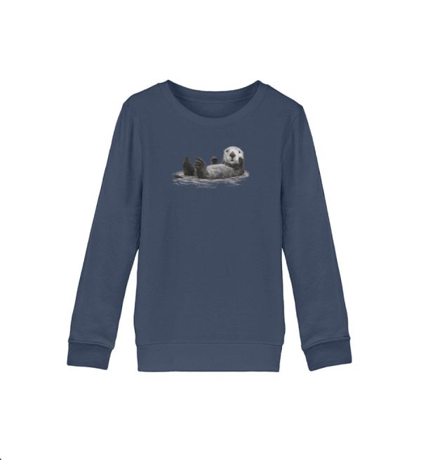 Otter - Bio Kinder Sweatshirt Mode – Bild 2