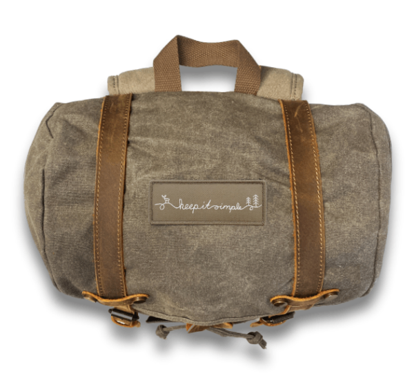 SMALL PATCH Keep It Simple (olivgrau) Online-Schn?ppchen – Bild 2