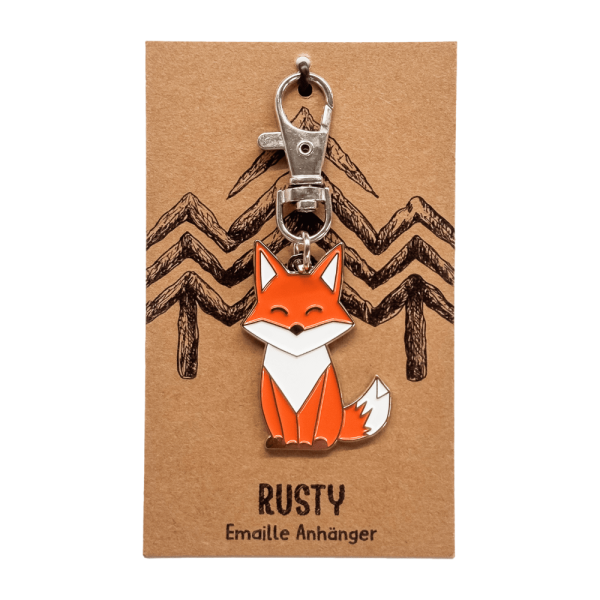 Emaille Anhänger - Rusty Schn?ppchen