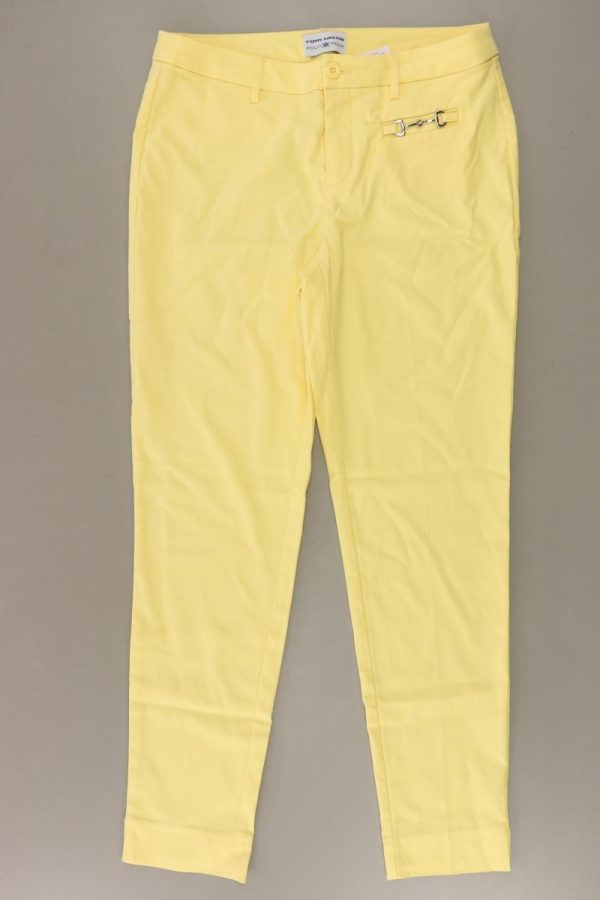 Tom Tailor Hose Gr. 38 gelb aus Viskose Im Angebot