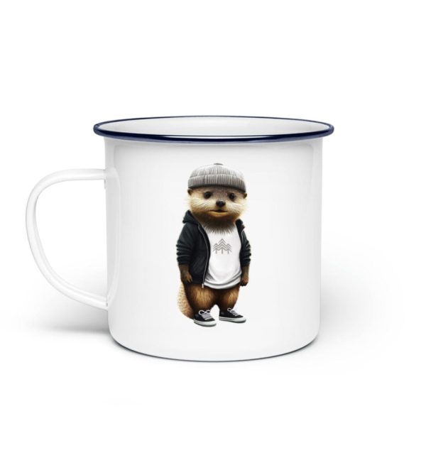 Olli Otter Tasse  - Emaille Tasse Jetzt online