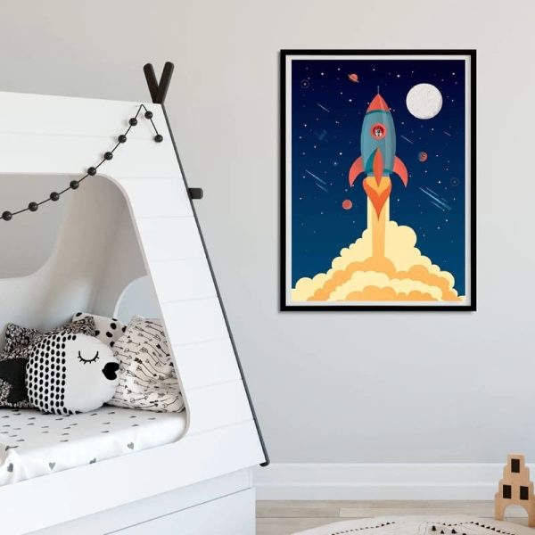 Affiche Fusée Enfant Im Angebot – Bild 2